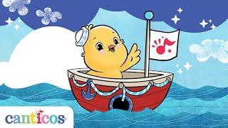 Canticos | The Teeny Tiny Boat / El Barquito Chiquitito |Best Nursery Rhyme for Kids|Early Education