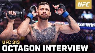 Mauricio Ruffy Octagon Interview | UFC 313