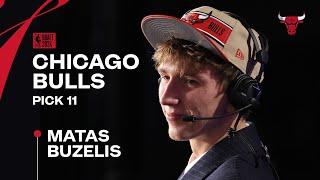 Welcome home Chicago's own, Matas Buzelis! | Chicago Bulls NBA Draft 2024