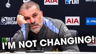 Ange "THE CLUB KNOW WHAT THEY'RE GETTING!" Brighton Vs Tottenham [EMBARGOED SECTION]