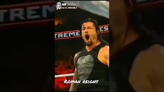 Roman reigns spear and superman punch moments