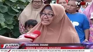 Videonya Viral Ibu Dharma Diani dan warga Kampung Akuarium yg menolak Bingkisan #01