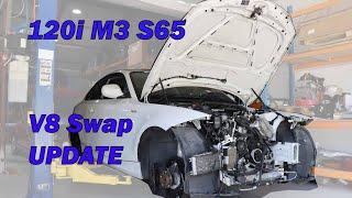 120i M3 S65 V8 Swap | From our new workshop