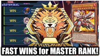 BEST DECK to Reach MASTER 1 FAST in MASTER DUEL!