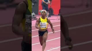 She's an icon, she's a Legend and she is the moment women's 100m!!