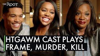 Viola Davis, Aja Naomi King and Rome Flynn Play Game of 'Frame, Marry, Kill'