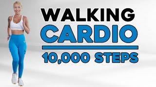 10000 STEPS WALKING WORKOUT | 10K Steps Challenge! 1 Hour Fat Burning Endurance Knee Friendly