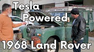 1968 Electric Land Rover: Tesla Powered EV Conversion