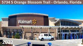 Shopping at Walmart Supercenter on Orange Blossom Trail in Orlando, Florida - Store 5871