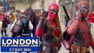 London Film & Comic Con - July 2024 | Cosplay & VLOG | Comic Con | LFCC