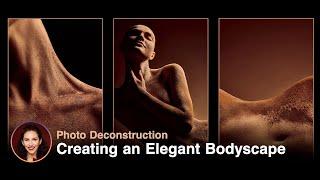 Creating an Elegant Bodyscape with Makeup Powder | Photo Deconstruction