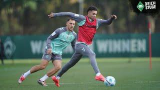 Justin Njinmah wieder zurück! Tempo, Tore und Paraden im Werder Bremen-Training am Mittwoch!