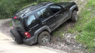 Jeep Liberty KJ off road in may 2012