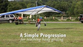 Simple Progression for Teaching Hang Gliding