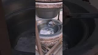 How to cast aluminum pan and use Chinalco pot mold faster