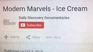 Modern Marvels - Ice Cream