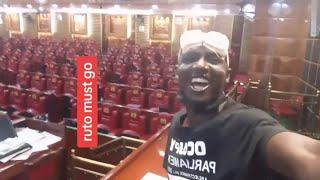 "MR SPEAKER SIR I'M HERE TO ADRESS YOU RUTO MUST GO"ANGRY GEN ZEE IN THE PALIAMENT