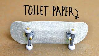 TOILET PAPER FINGERBOARD!