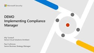 DEMO Implementing compliance manager