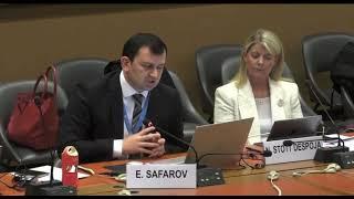 Dr.Elgun Safarov speech during the discussion with Greece Government