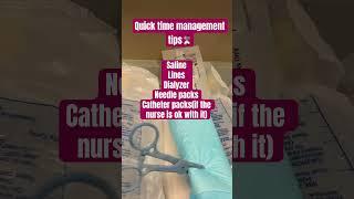 Quick Time Management Tips #dialysistechnician #timemanagement