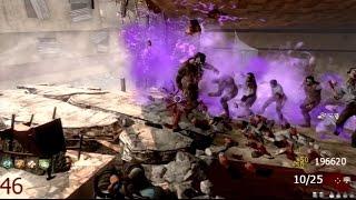 Black Ops 2 Zombies die rise solo rounds 1-50 full gameplay!