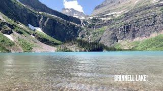 Grinnell Lake Hike in Glacier National Park