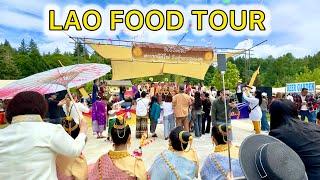 Lao New Year 2024 Woodland, WA | Lao Food Tour 