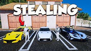 SELLING & STEALING SUPERCARS SA GTA V