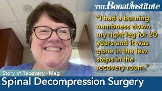 Meg's Spinal Decompression Surgery Story | Spinal Decompression Surgery Story