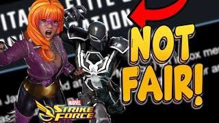 No Answer For Agent Venom Event - Lack of Ownership on Titania Compensation - Marvel Strike Force