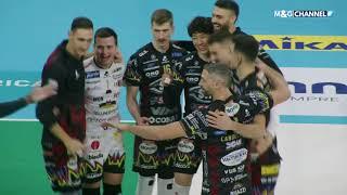 8a Giornata: Sir Susa Vim Perugia - Yuasa Battery Grottazzolina 3-0. Highlights