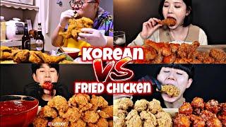 Are Korean Mukbangers THE BEST At Eating Fried Chicken? 