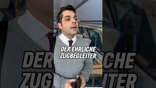 Der ehrliche Zugbegleiter #humor #comedy #zug #züge #deutschebahn #bahn