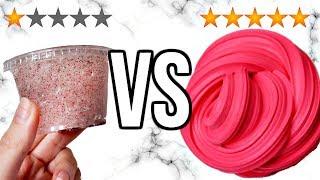 1 STAR vs 5 STAR Etsy Slime Shop Review!