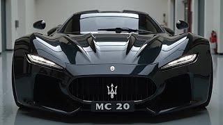 2025 Maserati MC20 - A New Era of Italian Supercar Performance!