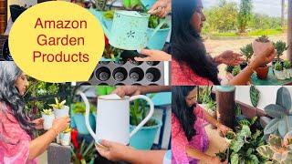 ನನ್ನ Garden ನಲ್ಲಿರುವ Amazon Products ಯಾವ್ಯಾವುದು ? ಇರಲೇಬೇಕಾದ ಕೆಲವು Garden Tools     / Life with Green