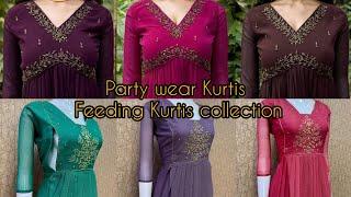 trending party wear Kurtis | feeding kurtis | lavender boutique | online shopping | free shipping