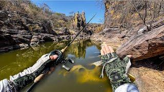 Pescando y Explorando Cañón en medio del Desierto!