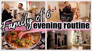 *NEW* WINTER NIGHT ROUTINE AS A FAMILY OF 6 TIFFANI BEASTON HOMEMAKING 2024