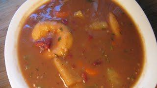 Meatless Red Peas Soup