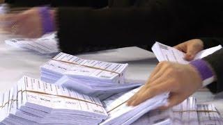 UK election: Vote counting starts in Glasgow