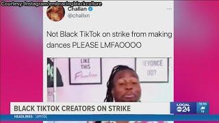 Black creators continue TikTok strike