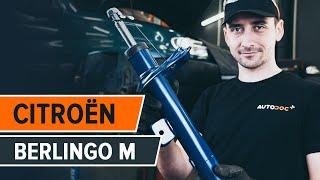 Hvordan udskiftes foran fjederben til CITROËN BERLINGO M [UNDERVISNINGSLEKTIONER AUTODOC]