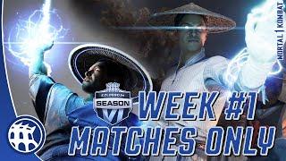 THE KOLOSSEUM | MATCHES ONLY | SEASON 6 | WEEK #1 | MORTAL KOMBAT 1