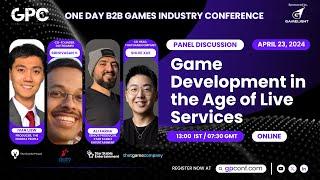 Game Development in the Age of Live Services | Panel | GPC Online 2024