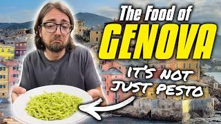 The Food of GENOVA (but no pesto allowed)