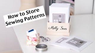 How to Store Sewing Patterns - Digital PDF Sewing Pattern Storage