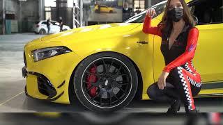 ST Suspension präsentiert Mercedes A45 AMG W177 mit BBS Wheels im Tuninglivestream