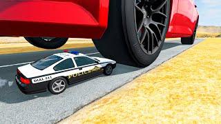 Satisfying cars vs Huge wheel crashes - SN2 #648 | BeamNG drive Live